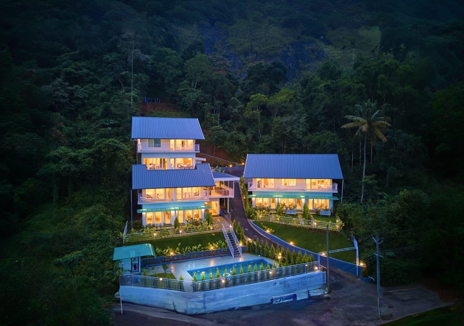 Ice Mist Pool Resort Munnar By Voye Homes Kültér fotó